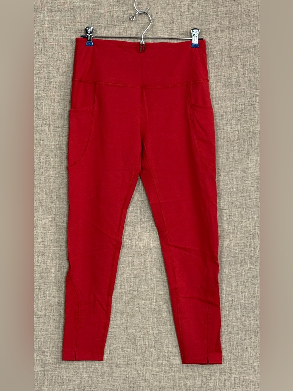 FP Movement Neon Red High-Waist Pocket Leggings